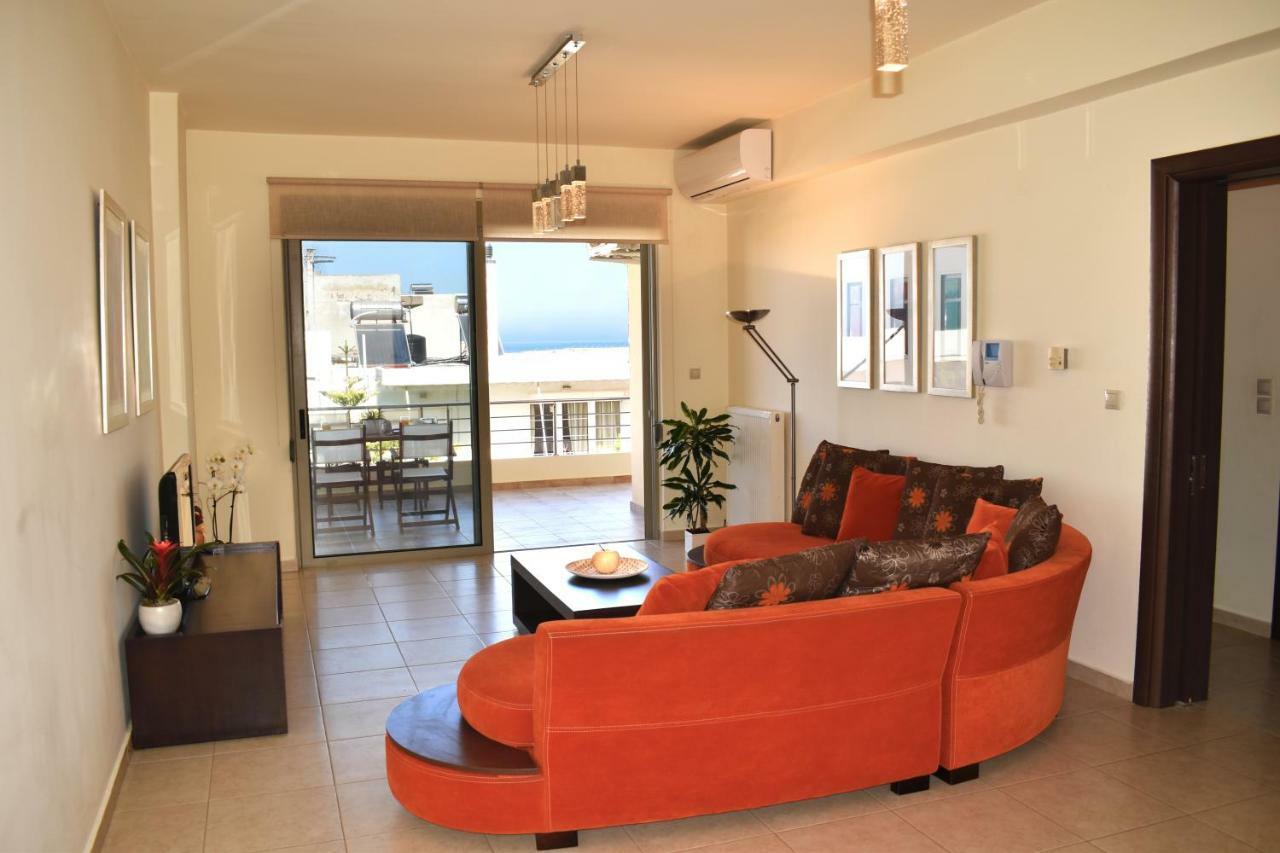 Karma Apartment - Next To Sandy Beach Chania  Bagian luar foto