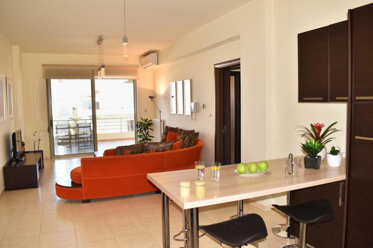 Karma Apartment - Next To Sandy Beach Chania  Bagian luar foto
